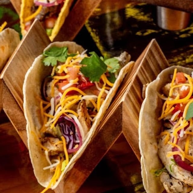 Al Pastor Taco Platter.