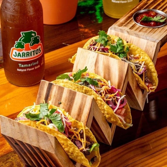 Carnitas Taco Platter.