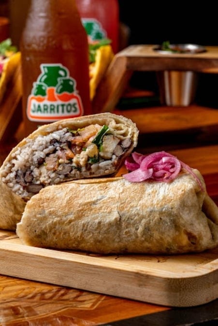 Ground Beef Burrito.