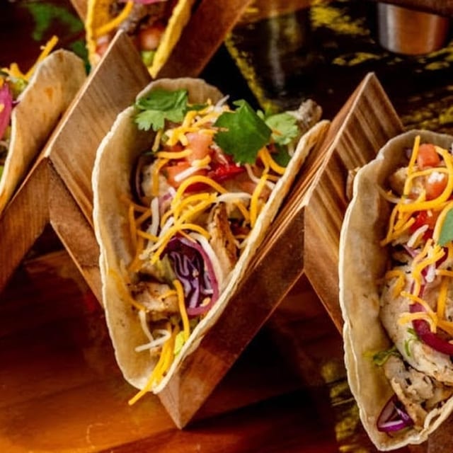 Chicken Taco Platter.